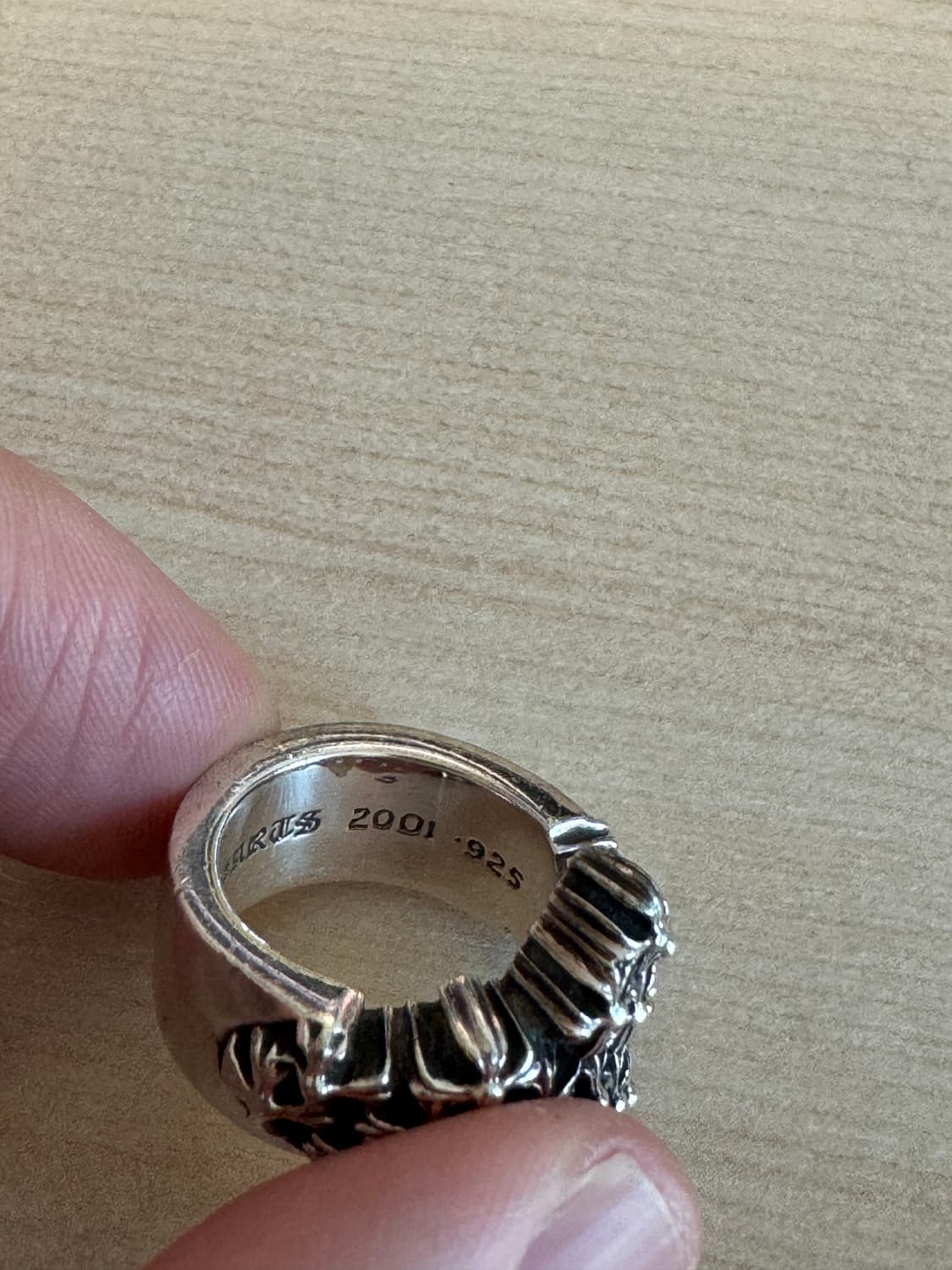 (5.5)크롬하츠 세메터리 포인트링 상품이미지2