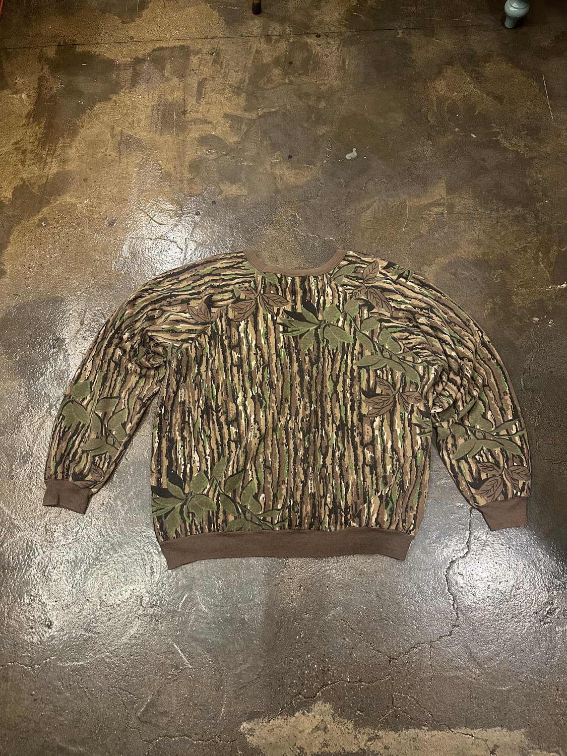 90s Made in USA Real Tree Pattern L/S S 상품이미지4