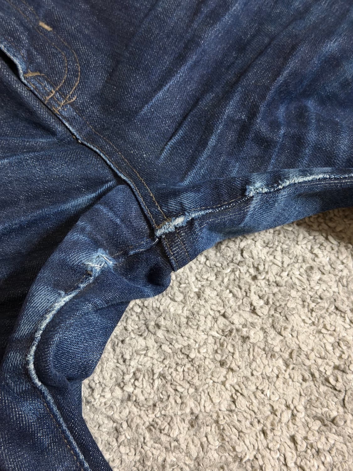 MHL 마가렛호웰 x 에드윈 신치백 셀비지 데님 상품이미지8