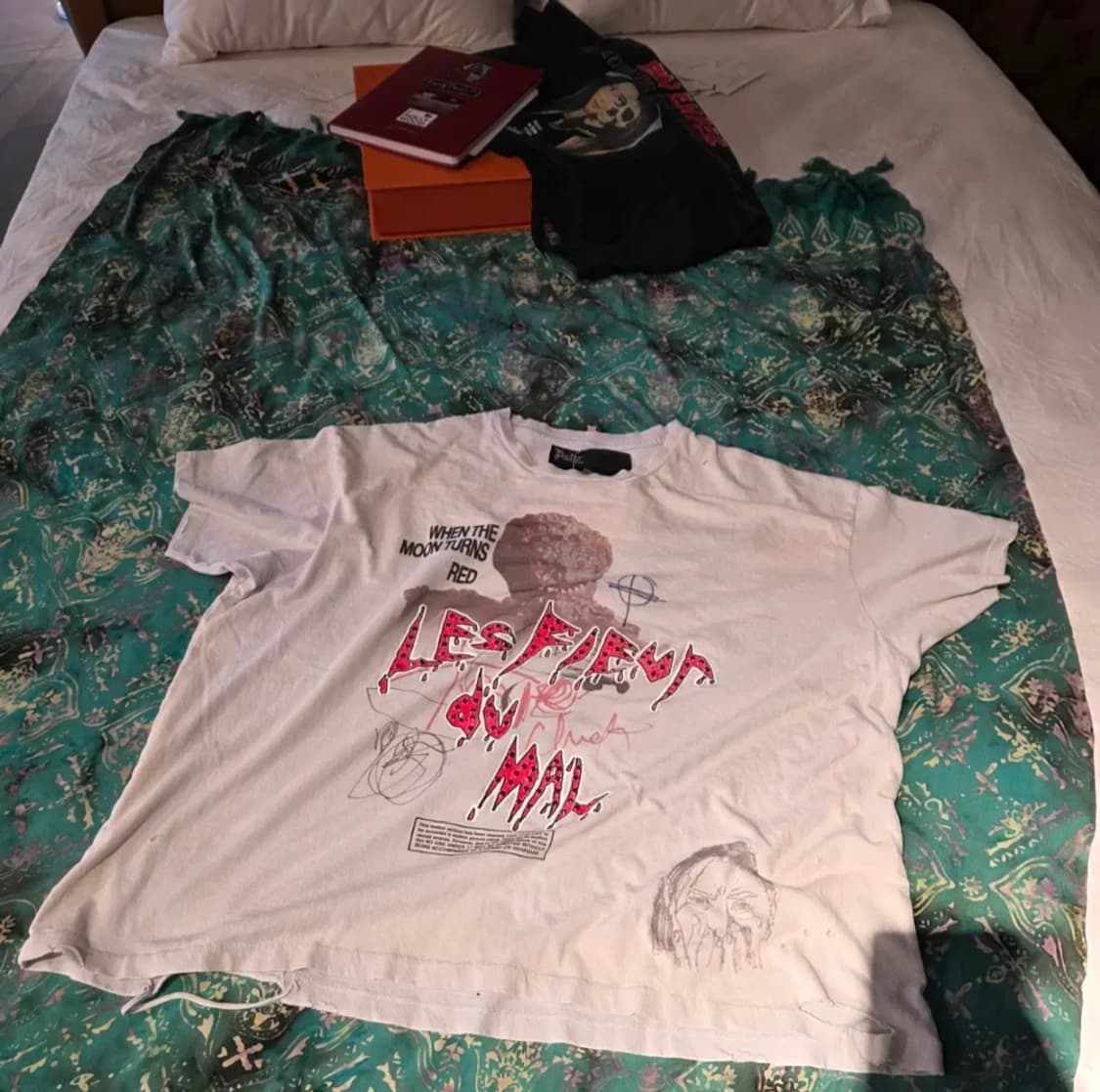 팔리할리우드 분더샵 익클 티셔츠 boon les fleur d 상품이미지1