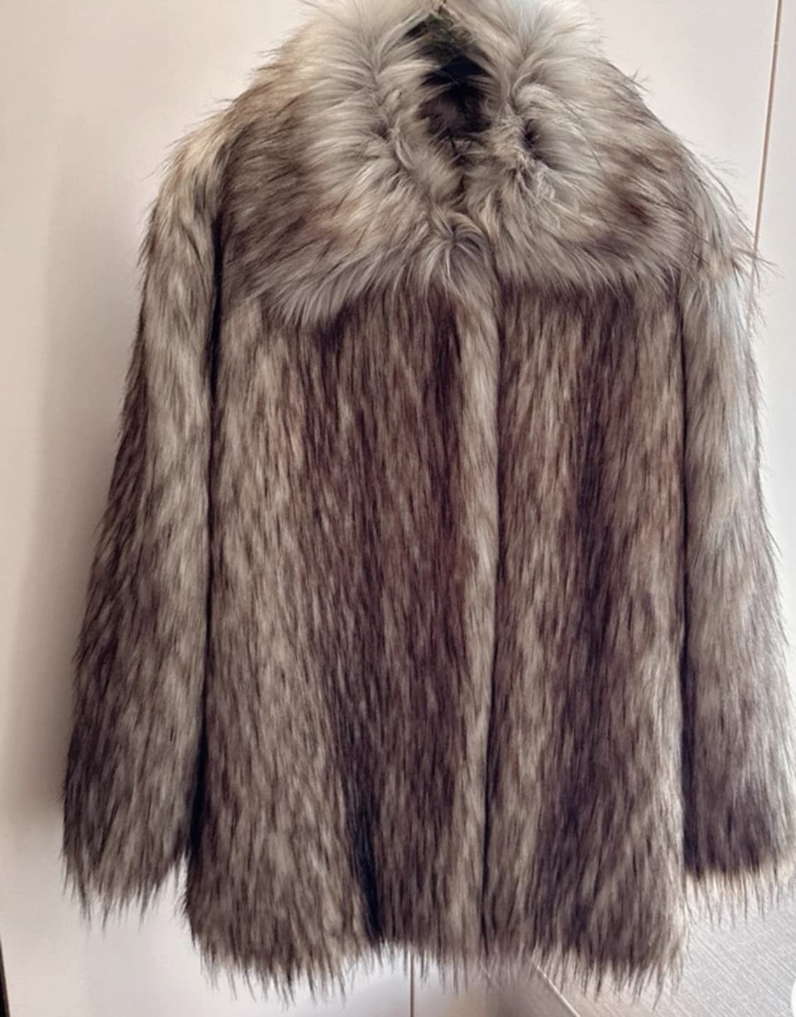 빈티지 퍼자켓 시부야 갸루 유럽 스타일 상품이미지1