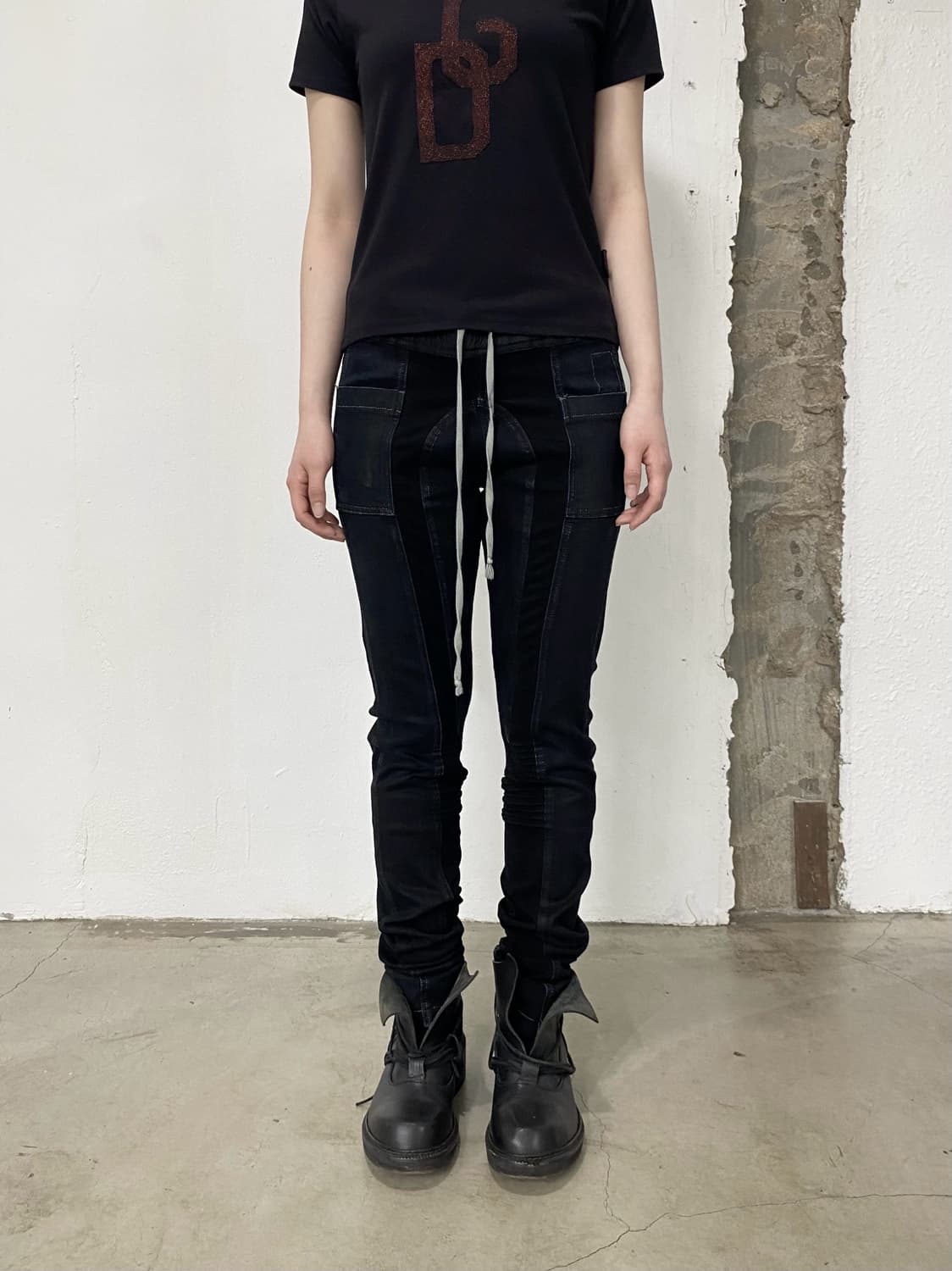 릭오웬스 다크쉐도우 바이커 레깅스 팬츠 상품이미지1