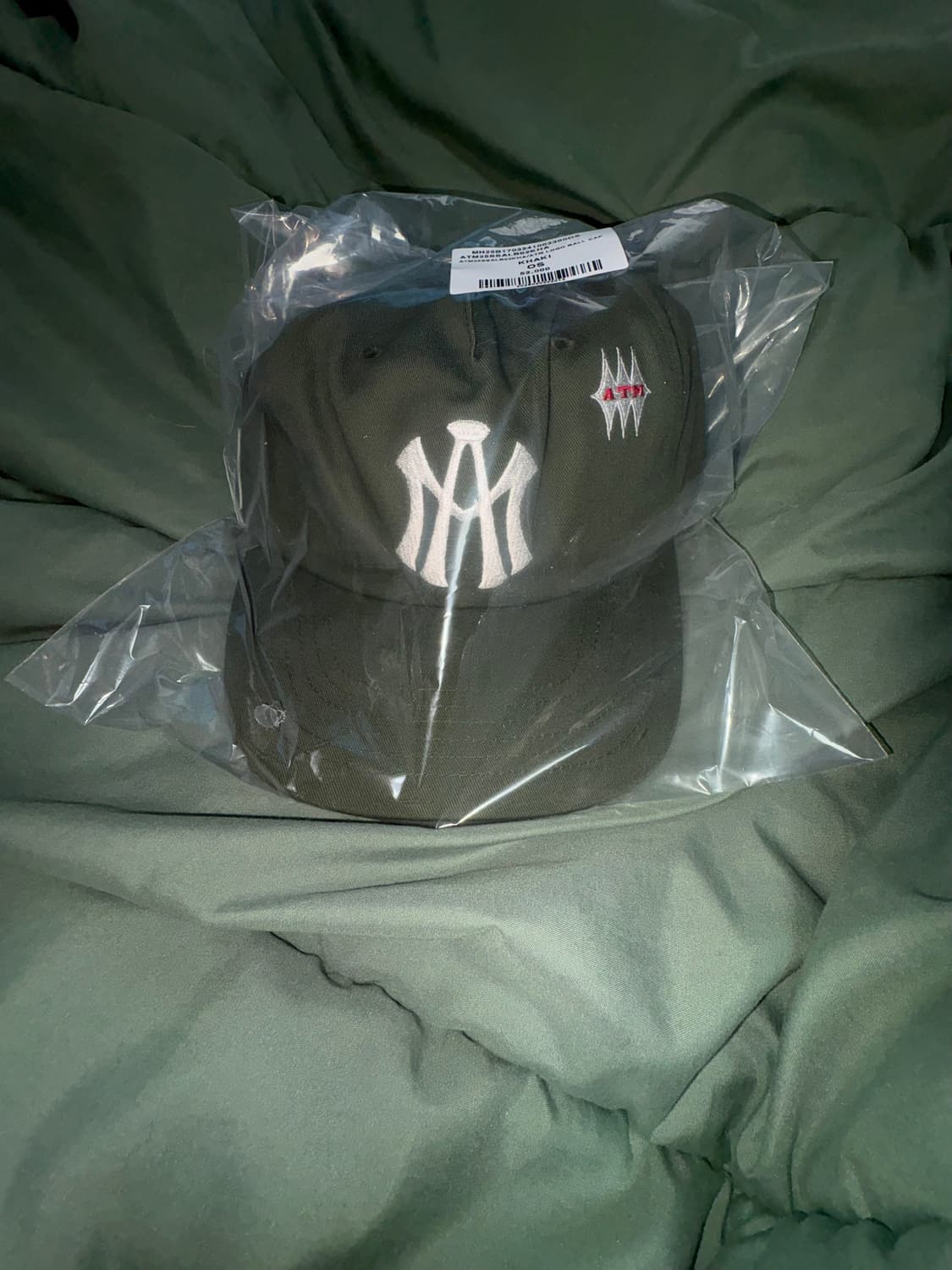 애프터매스 ATM LOGO BALL CAP (KHAKI) 상품이미지1