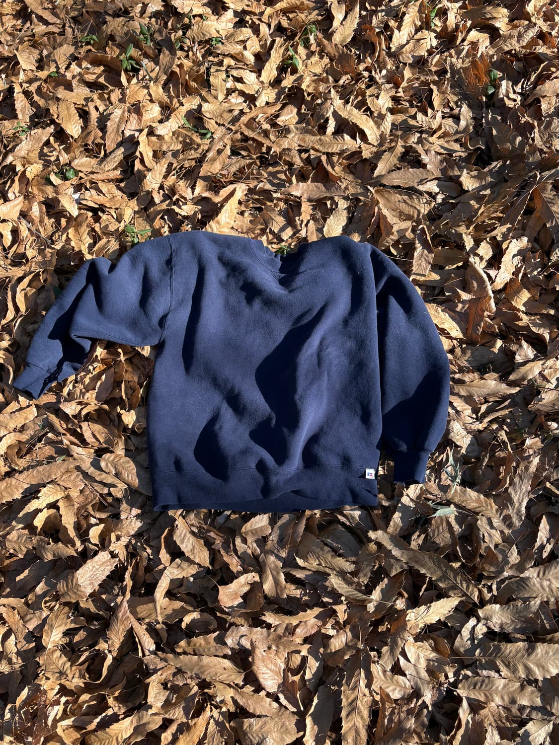 Vintage 🇺🇸 russell 90s XL 러셀  네이비 맨투맨 상품이미지2