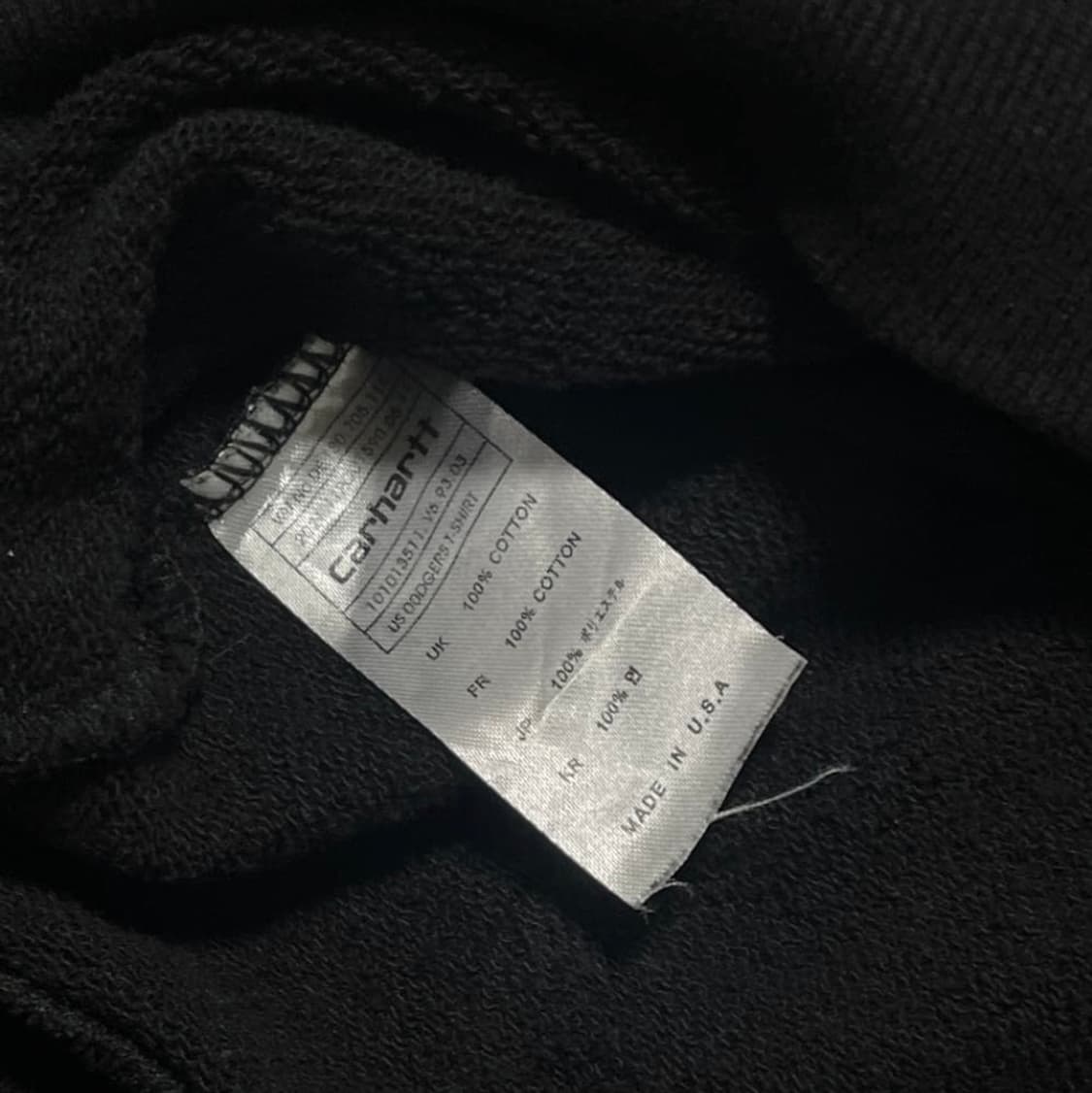 칼하트 빈티지 후드집업 상품이미지4