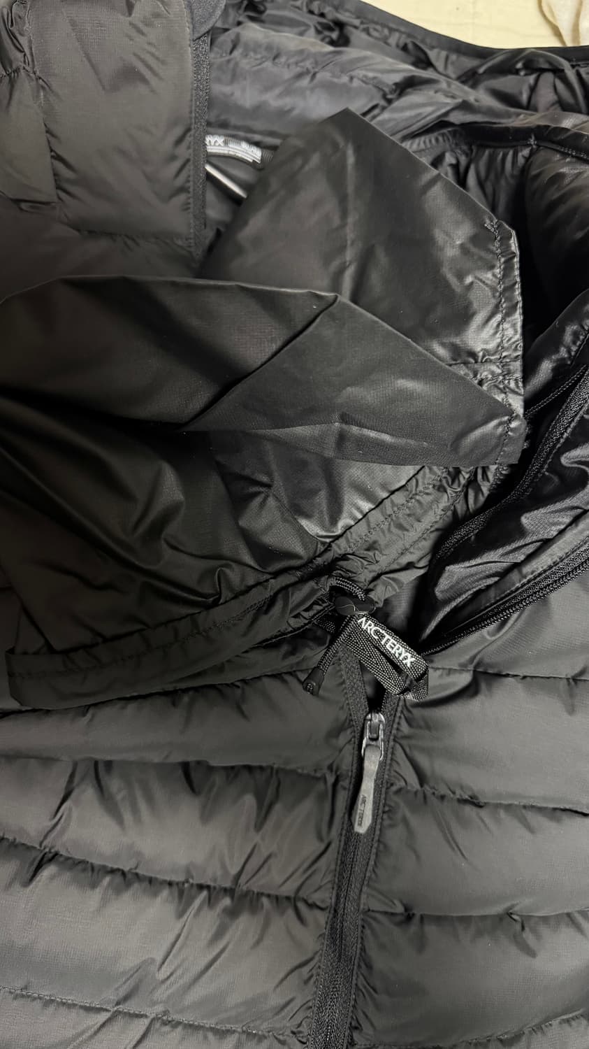 아크테릭스 세륨 후디 XL 블랙 (남자 L사이즈정도) 상품이미지6