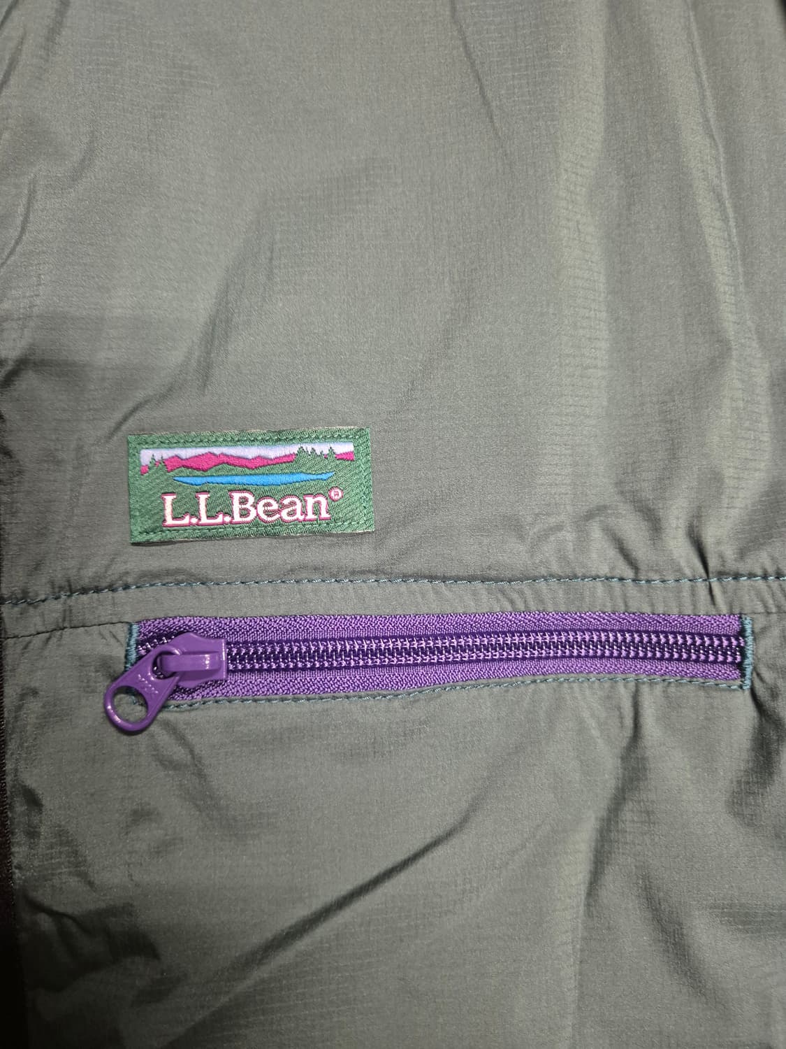 llbean 엘엘빈 80s 복각 바람막이 재팬 에디션 상품이미지3
