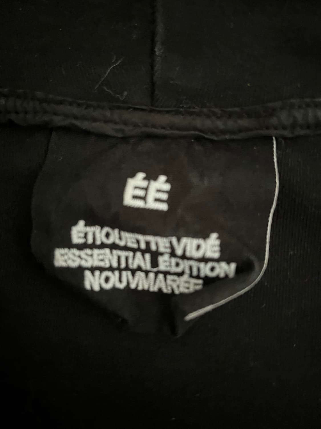 누마레 EE 후드집업 블랙 사이즈 L 상품이미지3