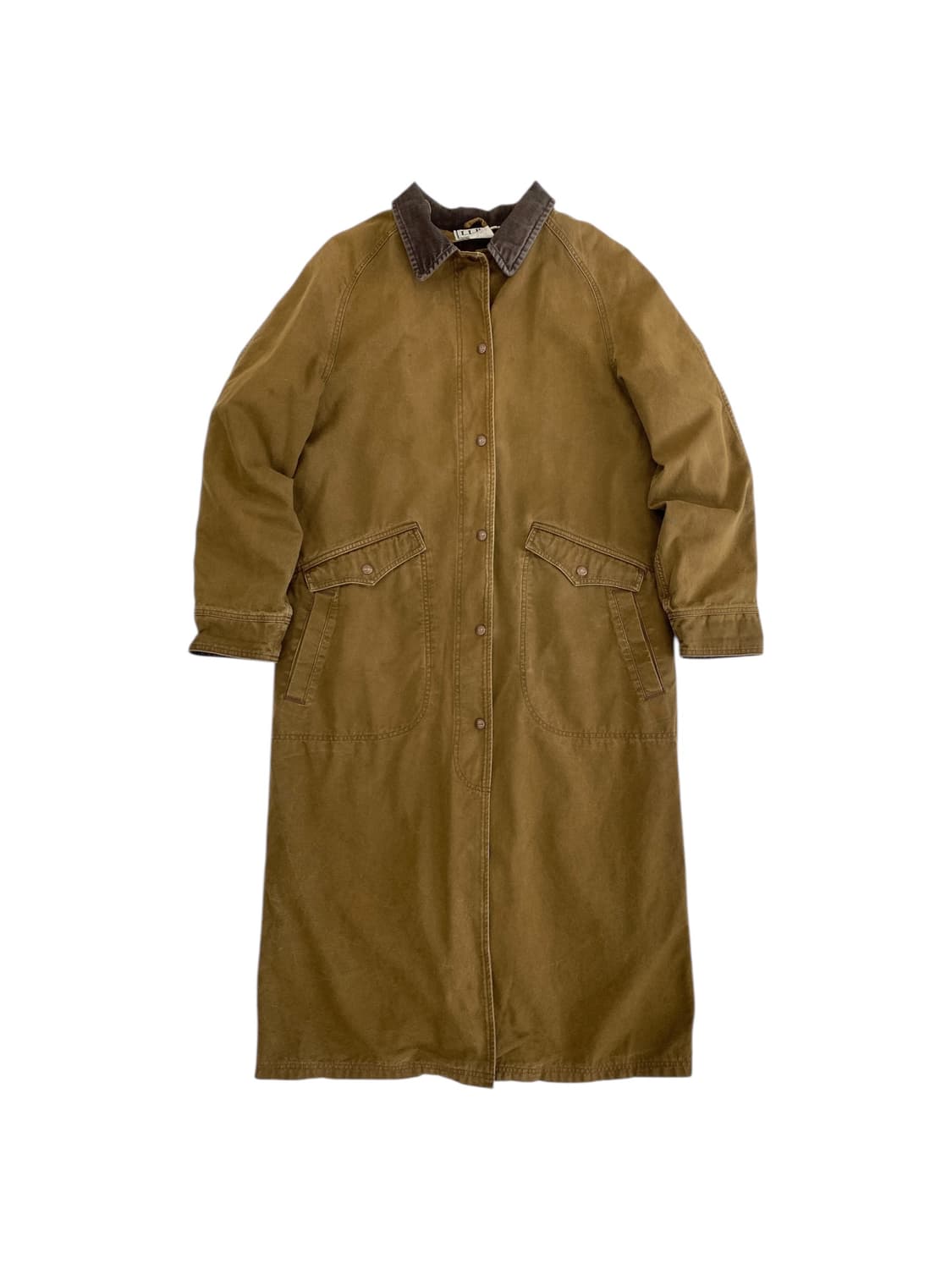 80's 엘엘빈 캔버스 필드 더스터 코트 상품이미지1