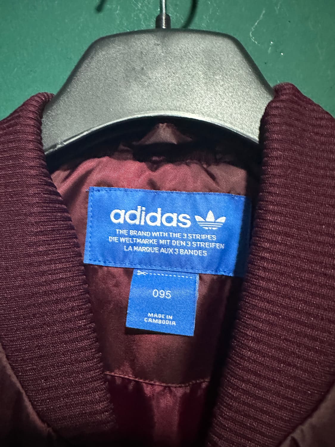 아디다스 불꽃 퀼팅자켓 95 상품이미지3