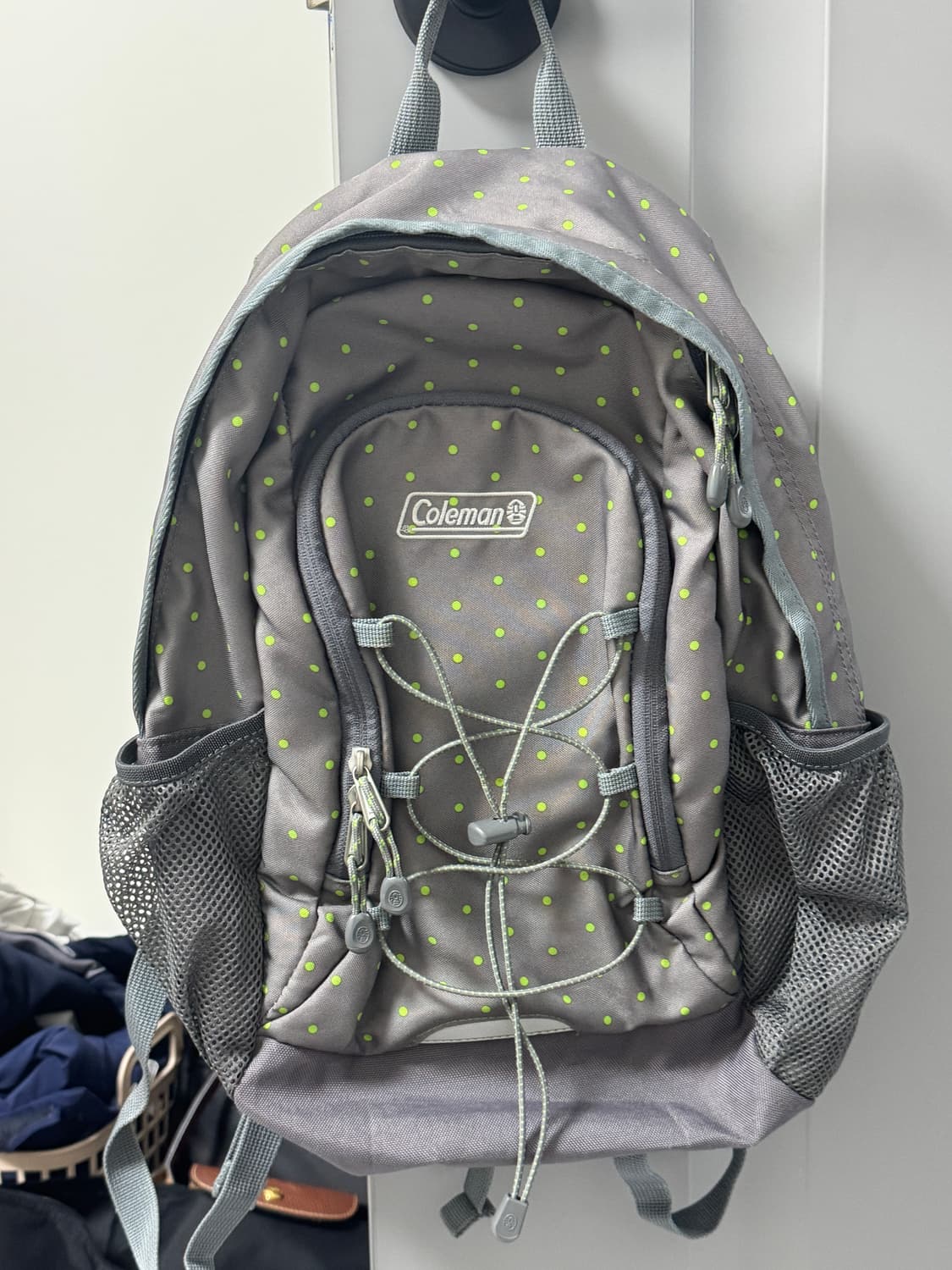콜맨 도트 백팩 가방 (배송비 포함) 상품이미지1
