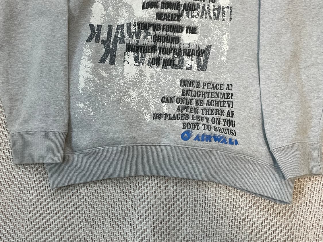 에어워크 타이포그래피 프린트 후디 스웻 J03615 상품이미지2