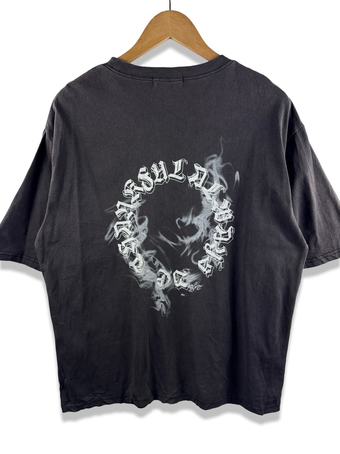 JPN 레터링 스모크 반팔티셔츠2585 상품이미지1