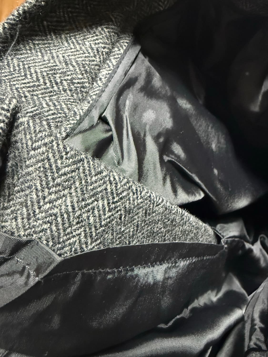 새상품) 울100 헤링본 모직 바지 상품이미지8