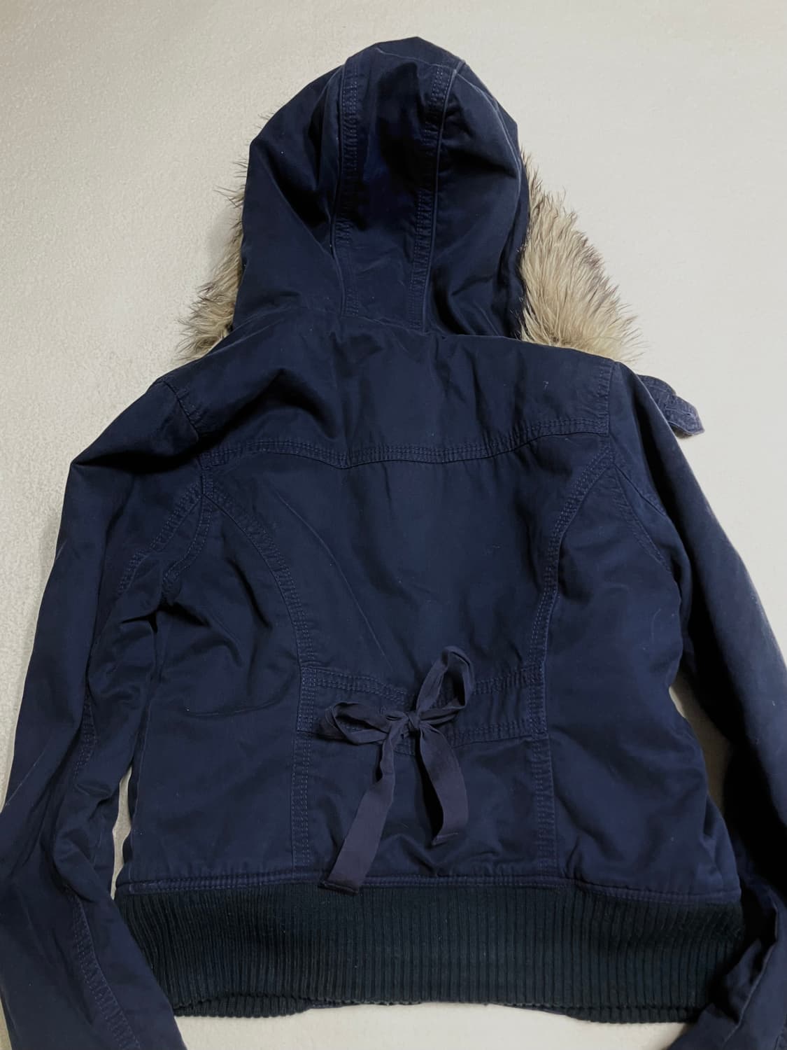 홀리스터 y2k 울프죠 봄버자켓 아베크롬비 상품이미지4