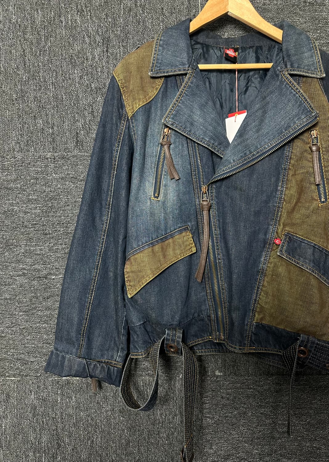 BY CROSS 데님 자켓 인디고 100 상품이미지4