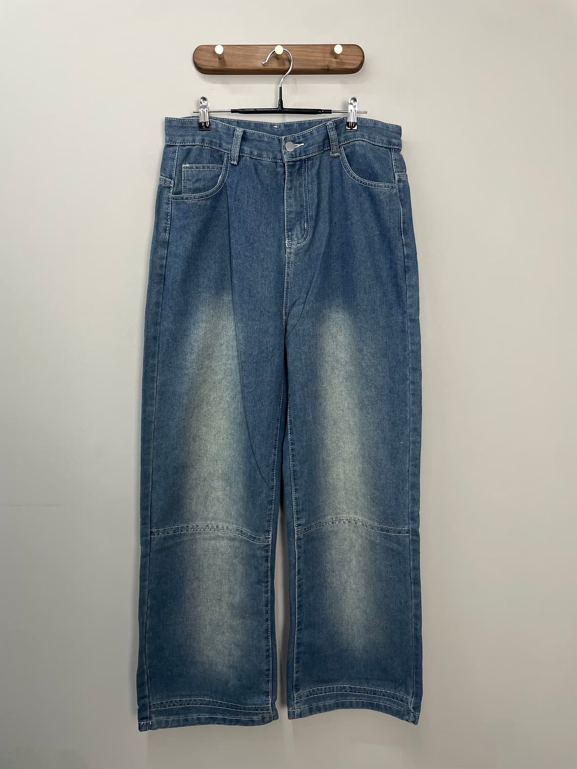 빈티지 올드스쿨 카펜터 힙합 데님 팬츠 H51 상품이미지3
