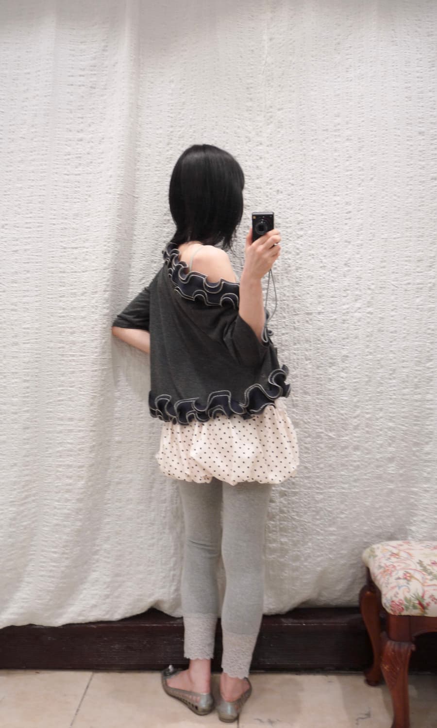 Moonwave Frill Cardigan 상품이미지4