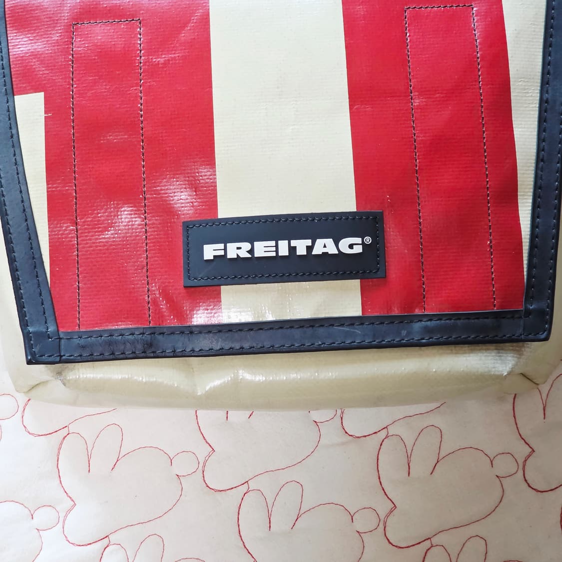 프라이탁 라씨(베이지/레드) 상품이미지3