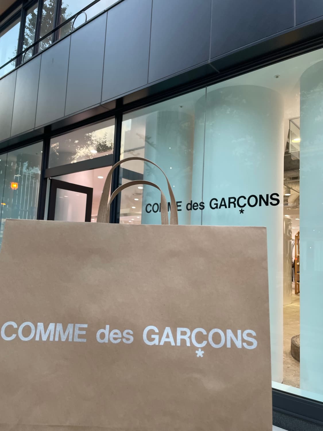 꼼데가르송 블랙 폴로티 카라티 XL 상품이미지6