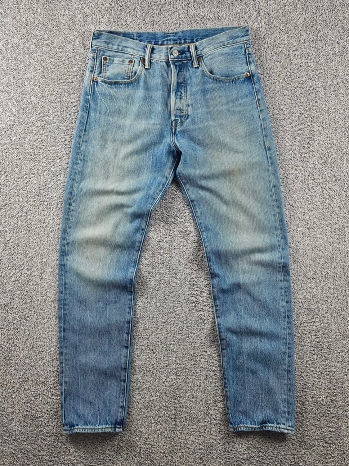 리바이스 501 워싱 데님 진 팬츠 ( 30X32 ) / 10866 상품이미지1