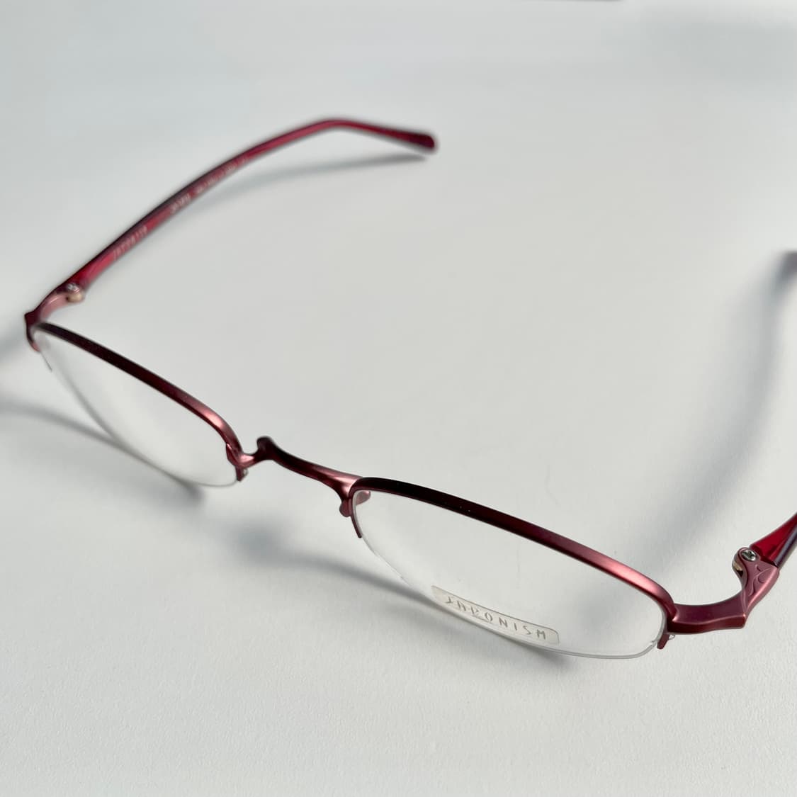 JAPHONISM 자포니즘 사의 빈티지 반무테 안경 상품이미지2