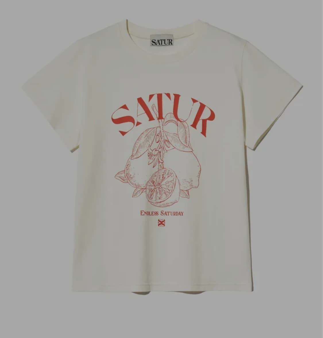 세터 카프리 시트론 드로잉 썸머 그래픽 반팔 티셔츠(wm) 상품이미지1