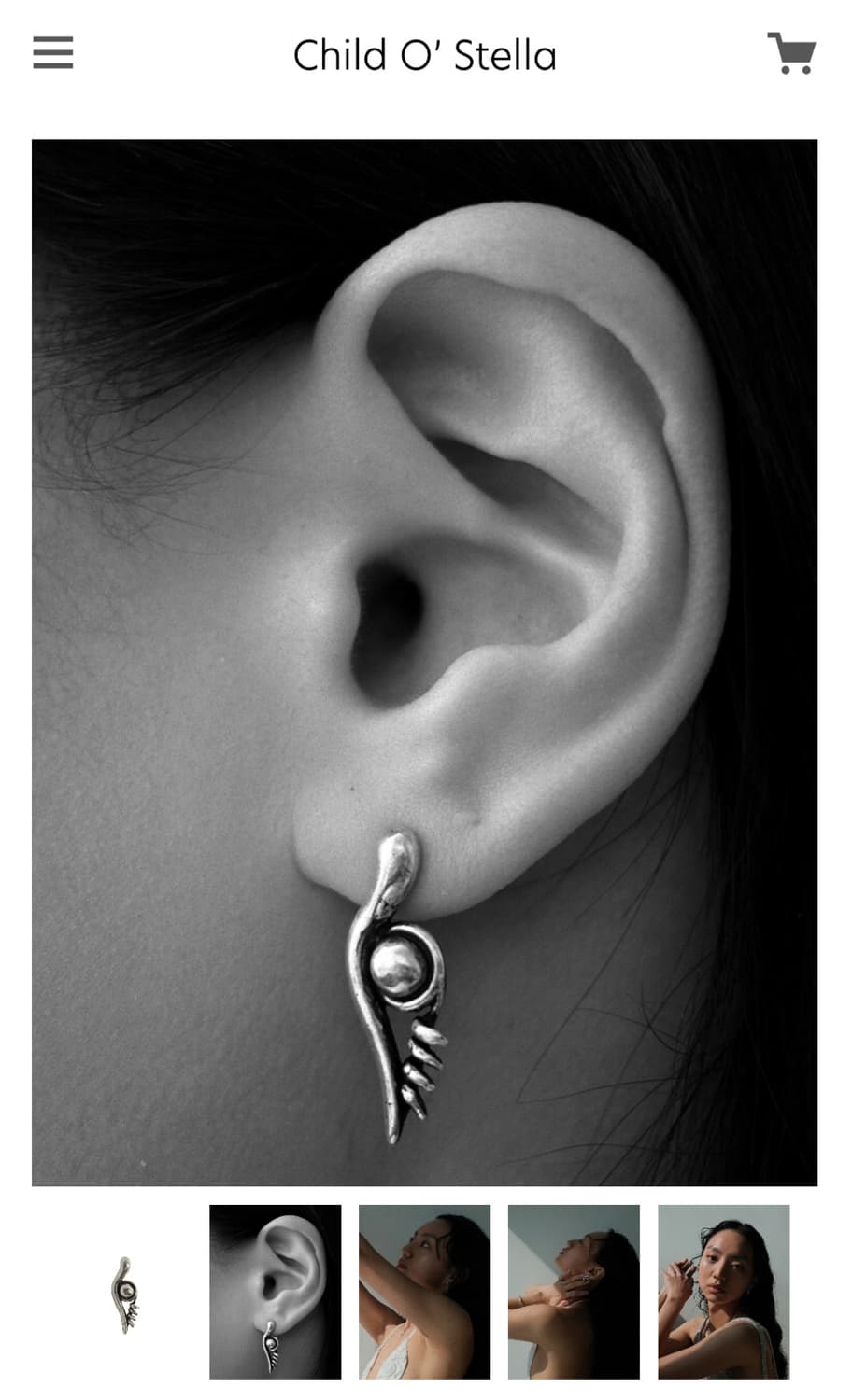 Child O' Stella The 3rd eye earring 상품이미지2