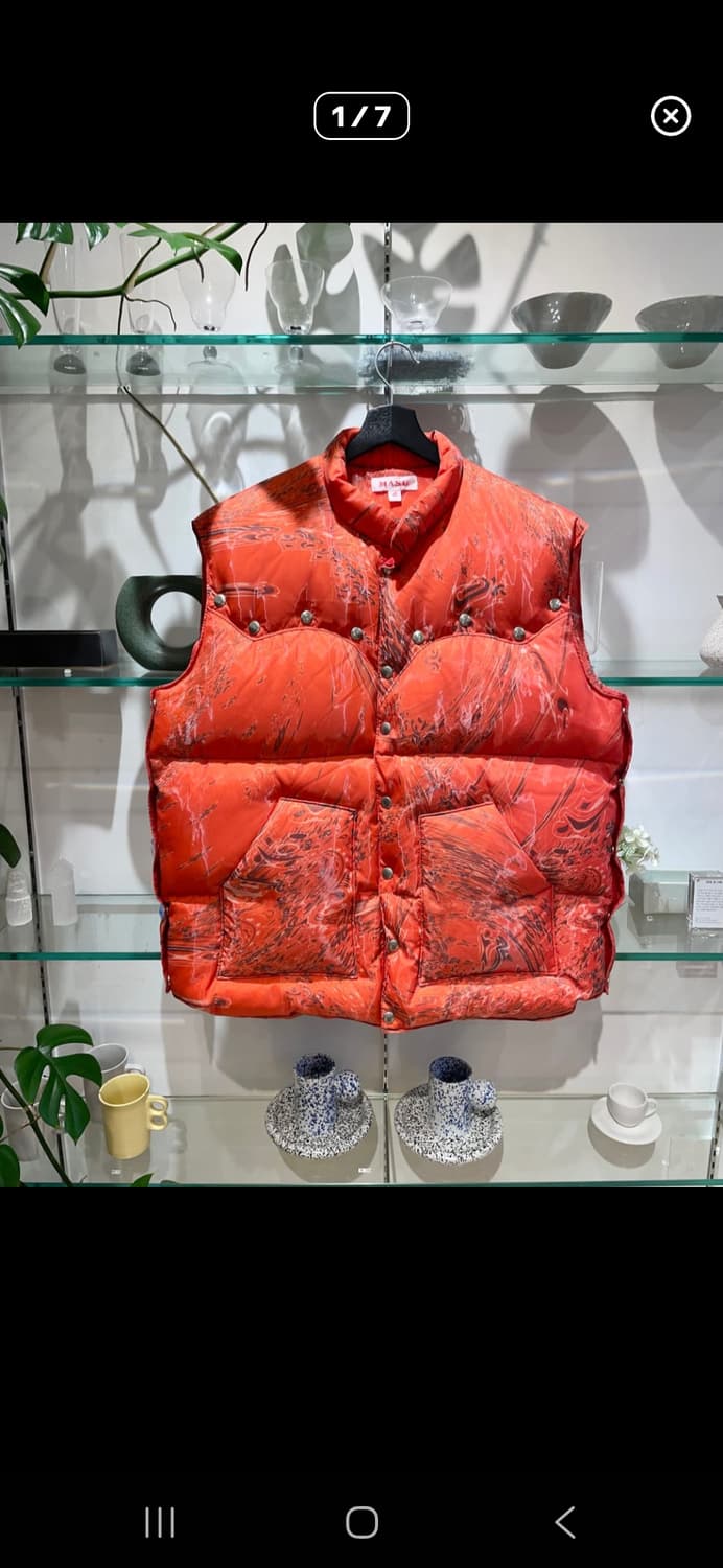 MASU awmarbel bandana puffer vest 상품이미지1
