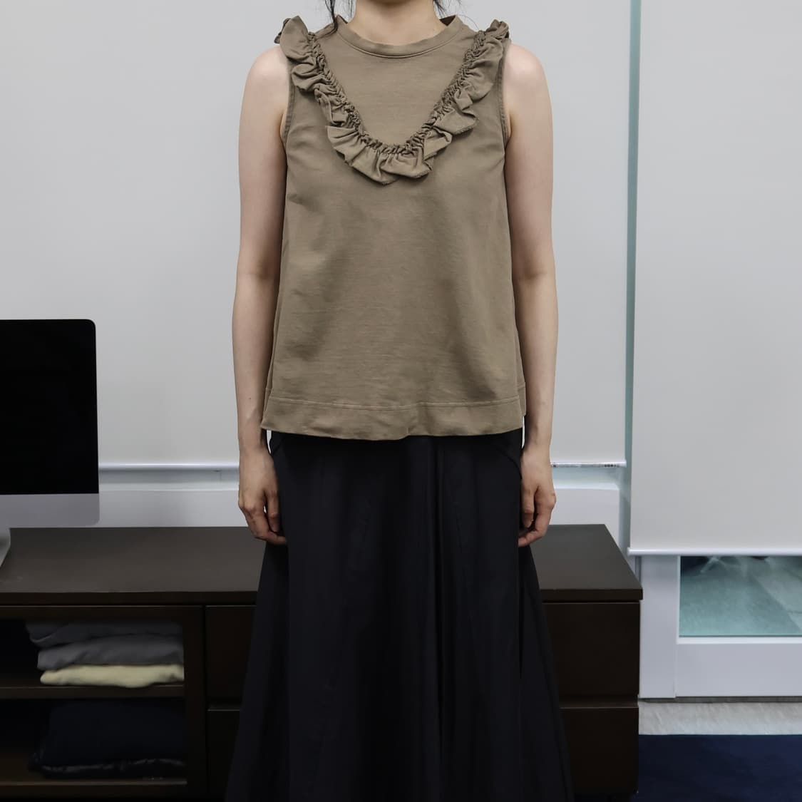 Ray Beams frill sleeveless 상품이미지1