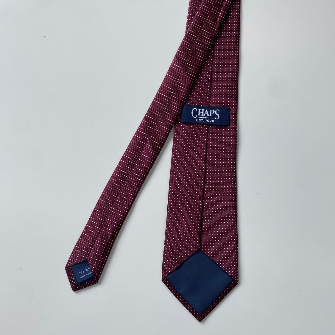 챕스 (CHAPS) 명품 정품 도트넥타이 8.3cm 상품이미지3