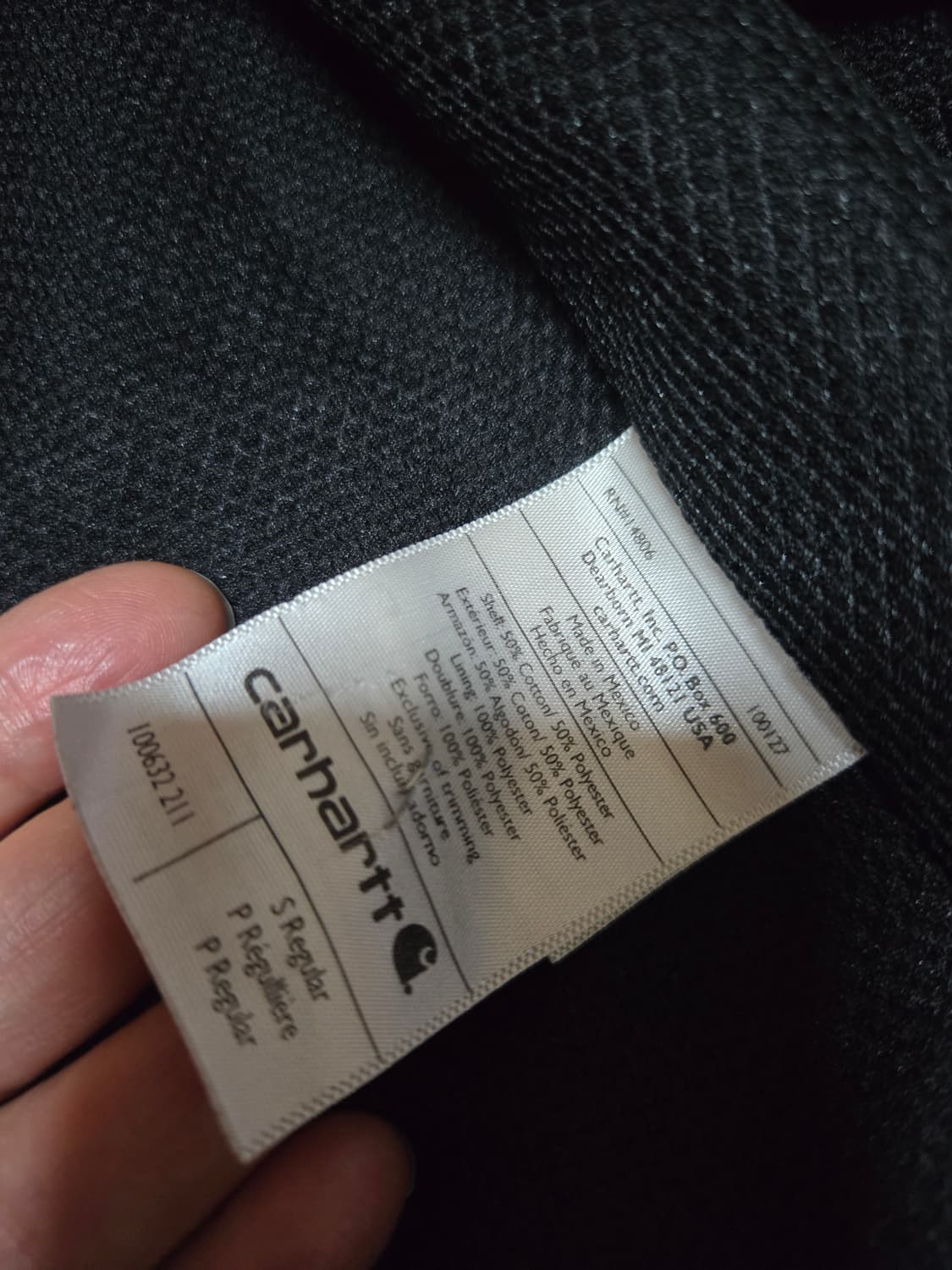 칼하트 써멀 후드집업 된장 후드집업(95~100사이즈) 상품이미지7