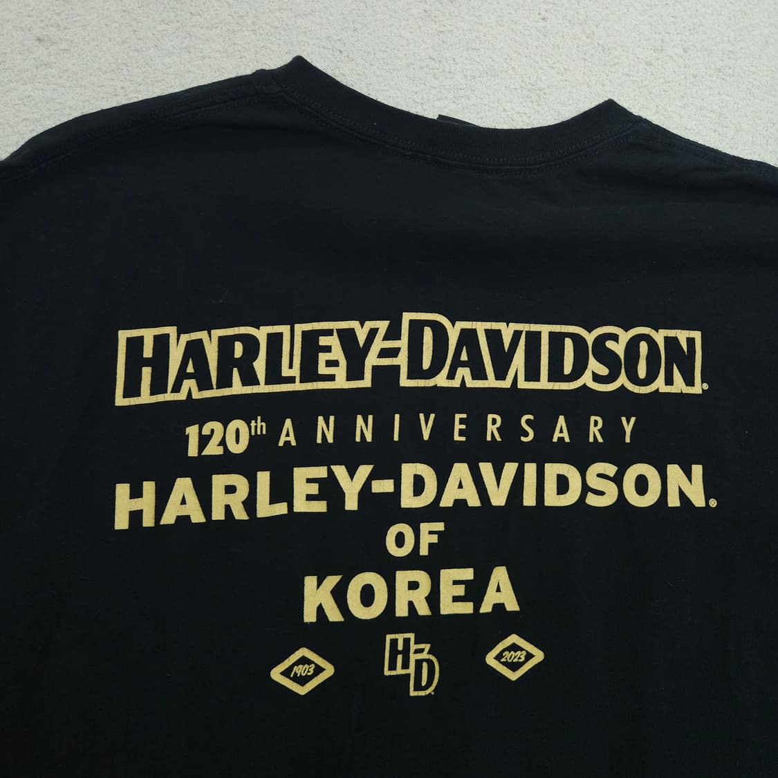 할리데이비슨 반팔티 블랙 상품이미지3