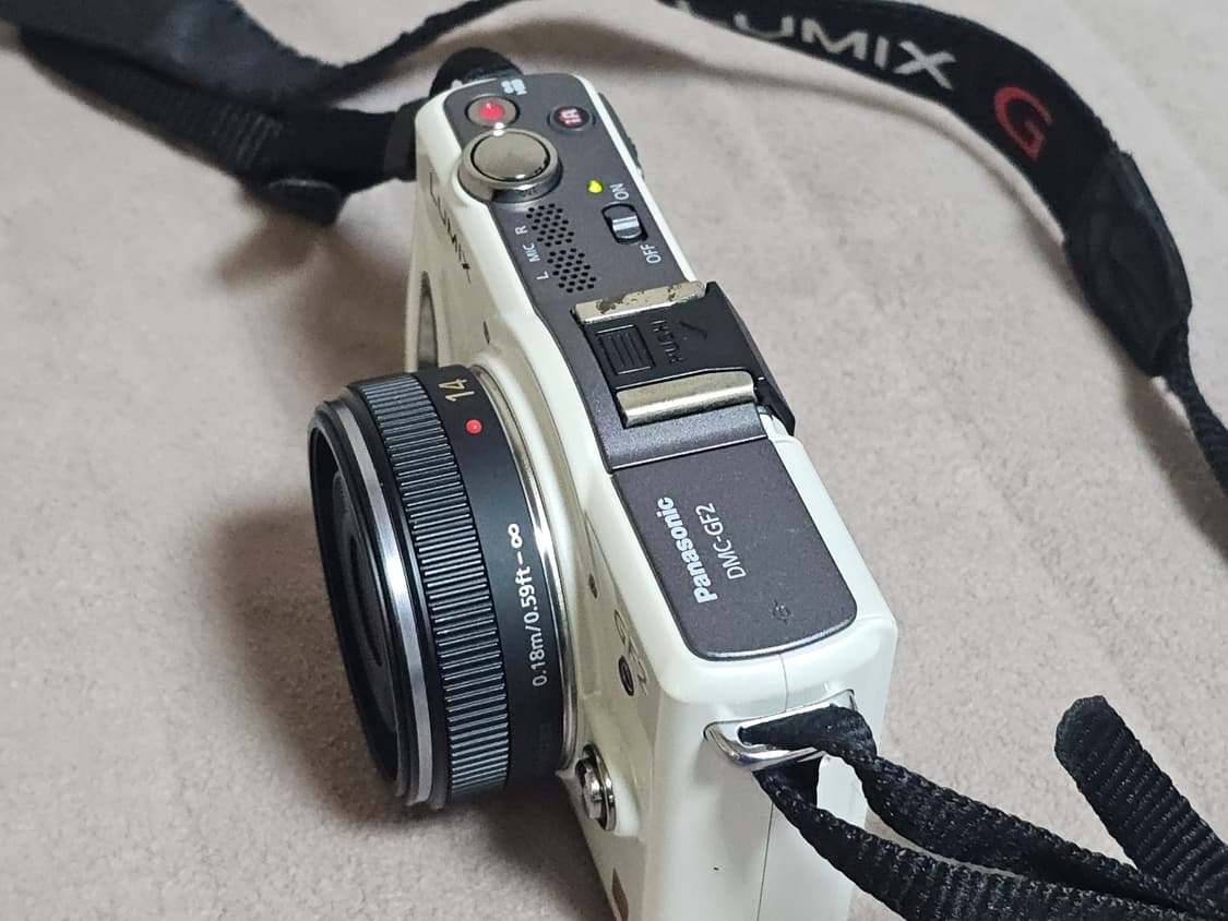 B-Panasonic LUMIX DMC-GF2 미러리스 카메라 상품이미지5