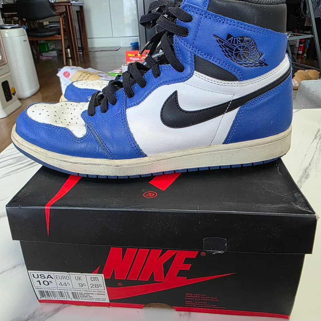 나이키 조던1하이 게임로얄 285사이즈 상품이미지2