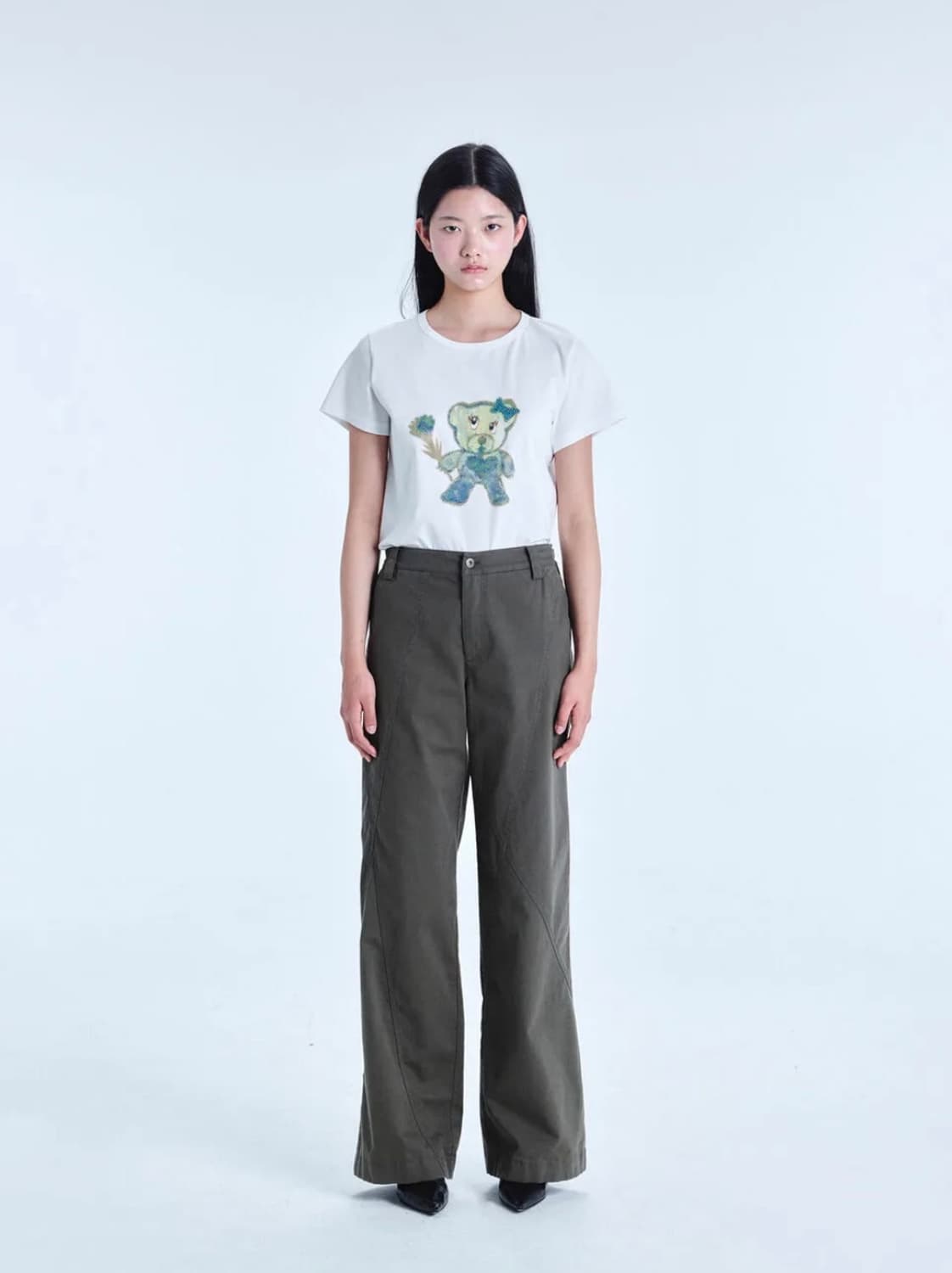 코스모스 X LINE WASHED PANTS 상품이미지3