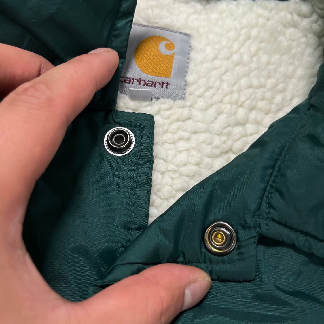 100 칼하트 양털 코치 자켓 상품이미지4