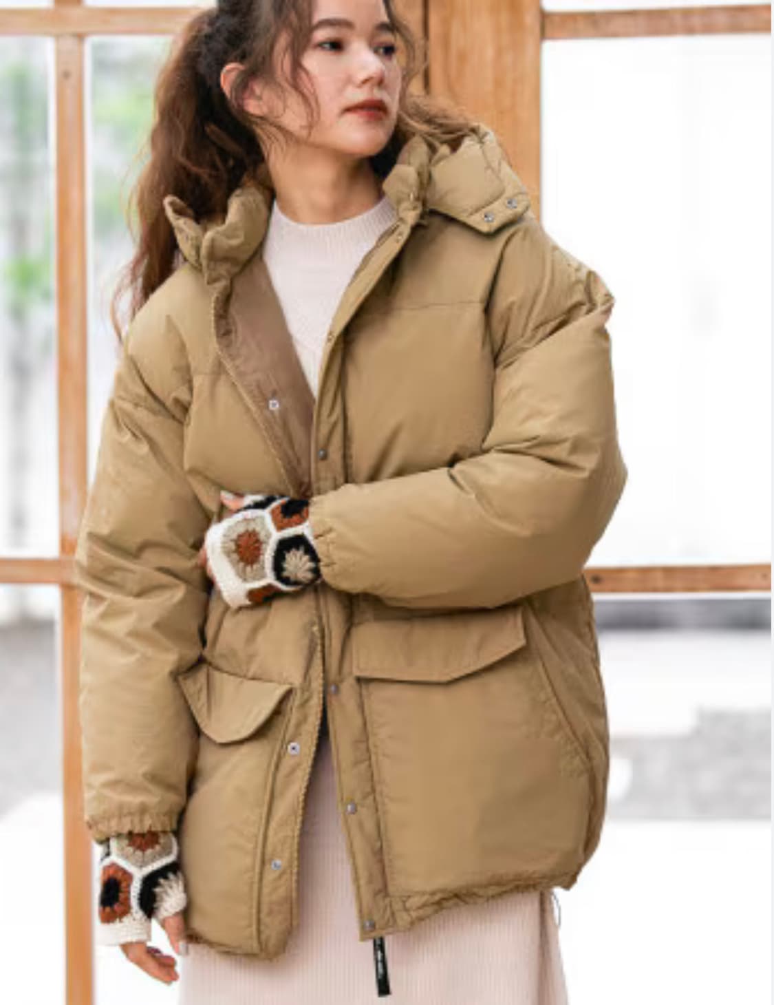 niko and.. allied+feather 니코앤드 다운 패딩 L 상품이미지2