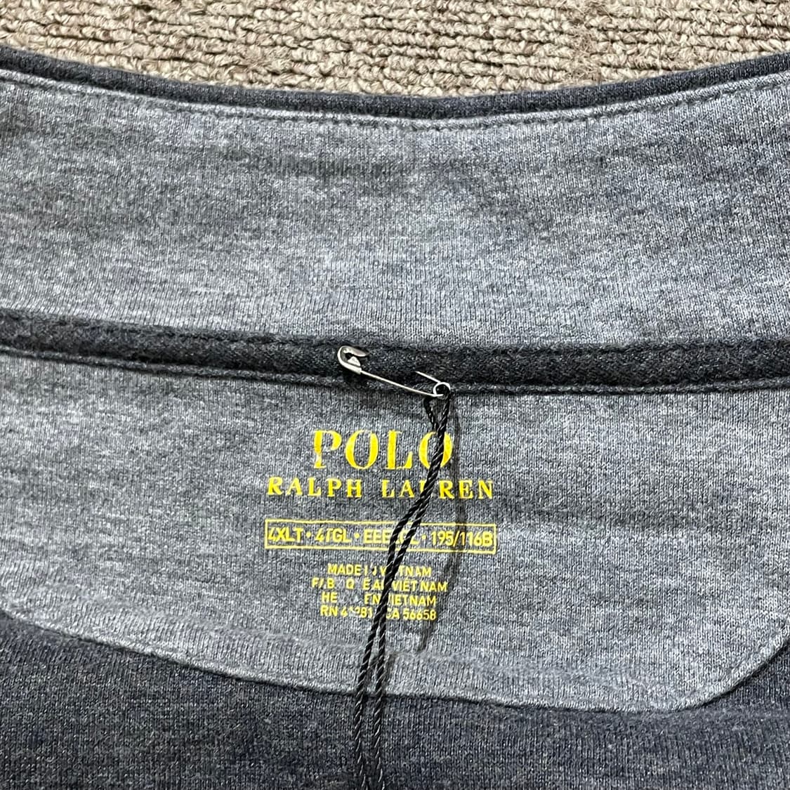 (4XL) POLO 폴로 랄프로렌 반집업 스웻셔츠 맨투맨 상품이미지5