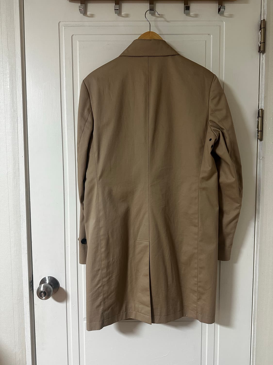 [46] 드러그옴므 싱글 트렌치 코트 베이지 상품이미지2