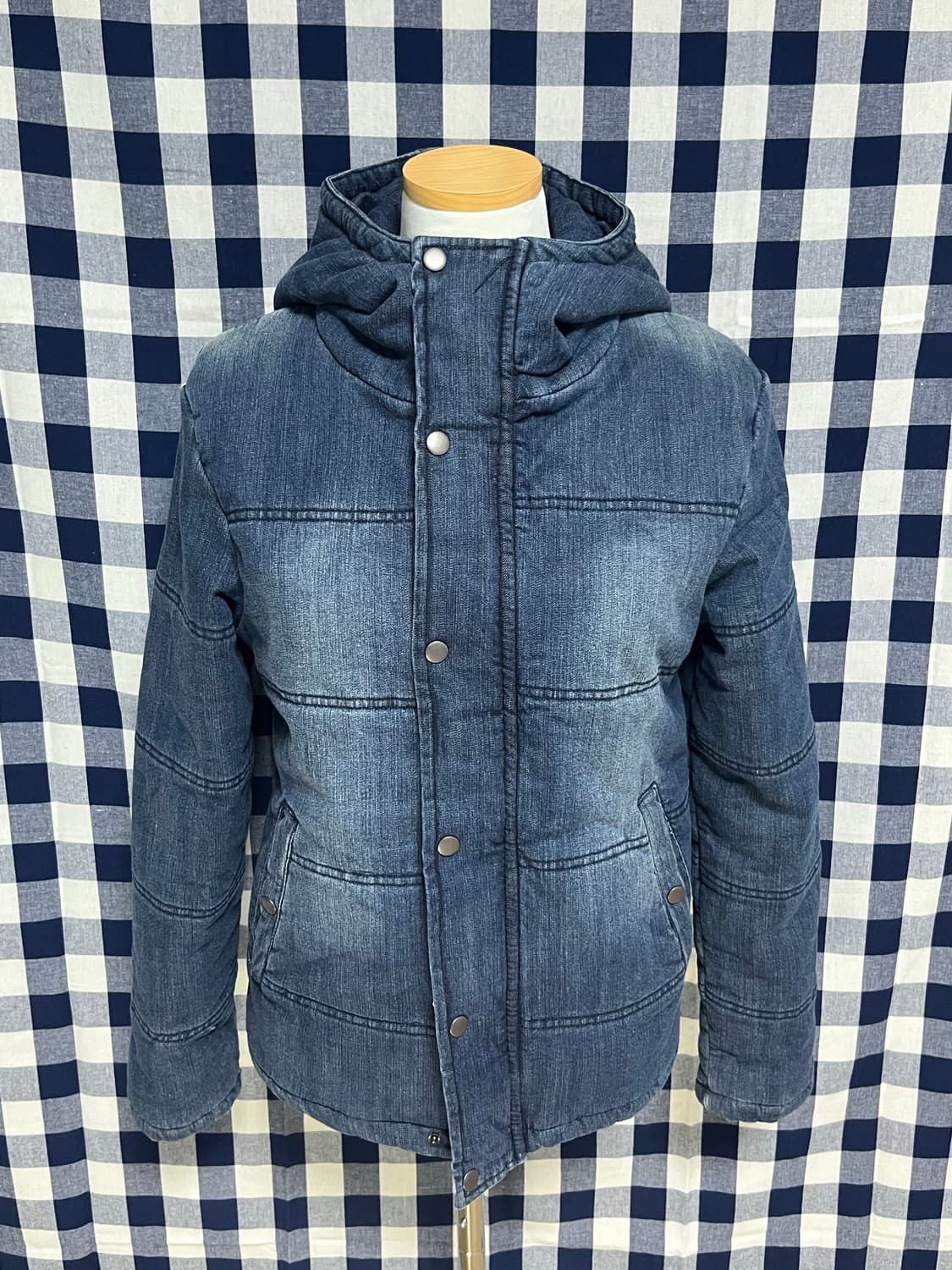 데님 패딩 점퍼 상품이미지1