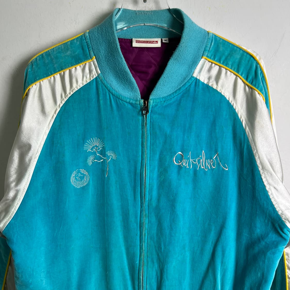 Quik Silver 퀵실버 벨벳 스카쟌 자켓 M 상품이미지4