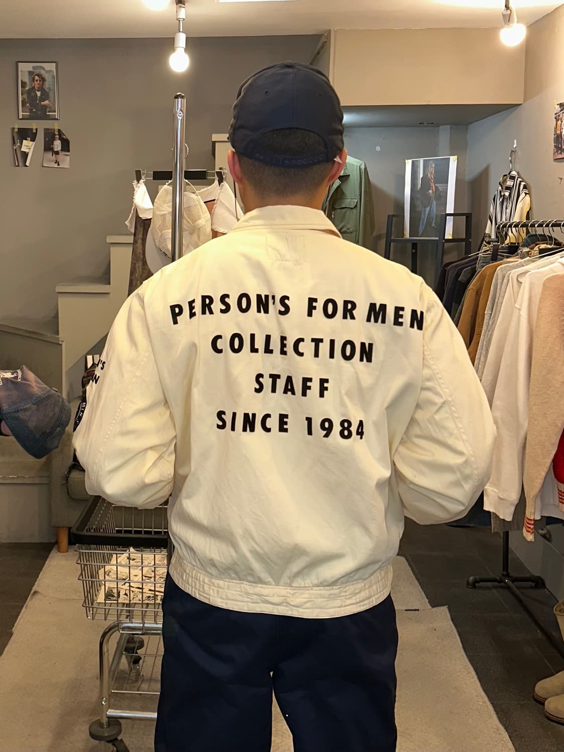 90’s Men’s for men embroider jacket 상품이미지2