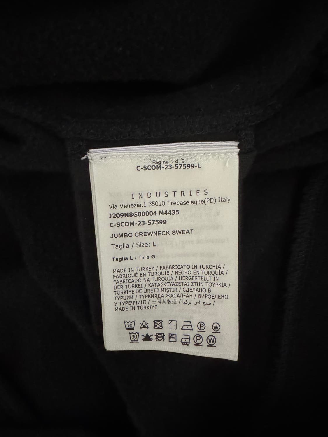 [L] 릭오웬스 몽클레어 점보 크루넥 상품이미지2