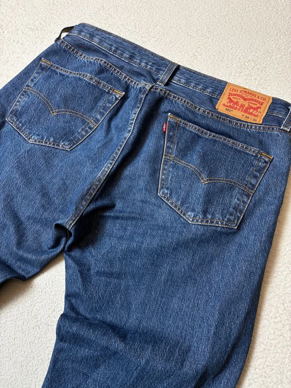 리바이스 00s 501 스트레이트 데님 팬츠 PN7576 상품이미지2
