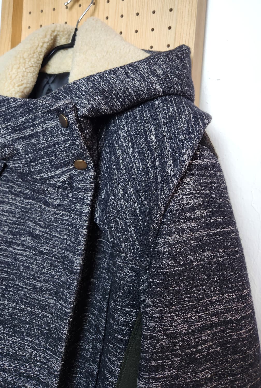 시스템 겨울 코트 S 상품이미지3