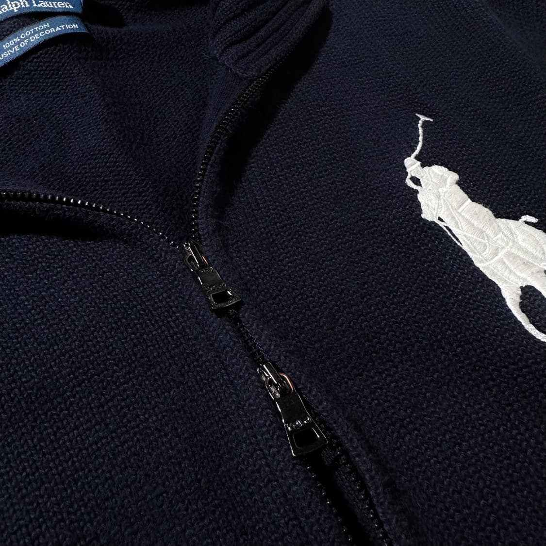 폴로 랄프로렌 빅포니 니트 집업 가디건 상품이미지6