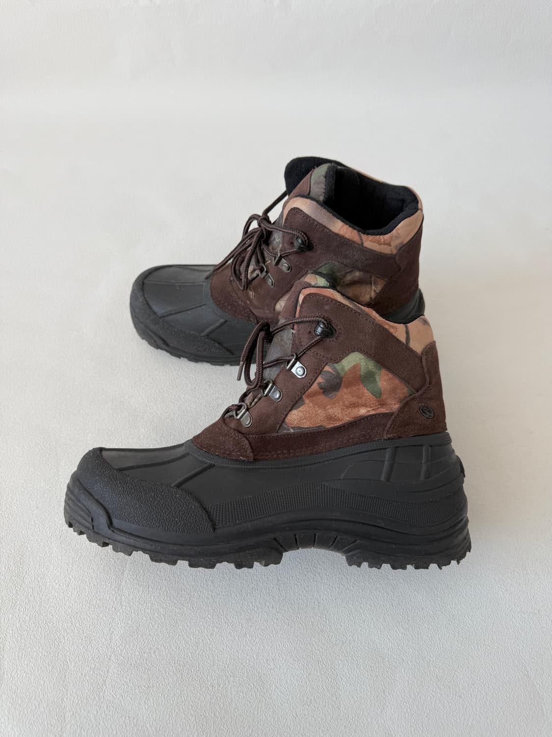 [US10]Northside 리얼트리 패턴 덕부츠 상품이미지1