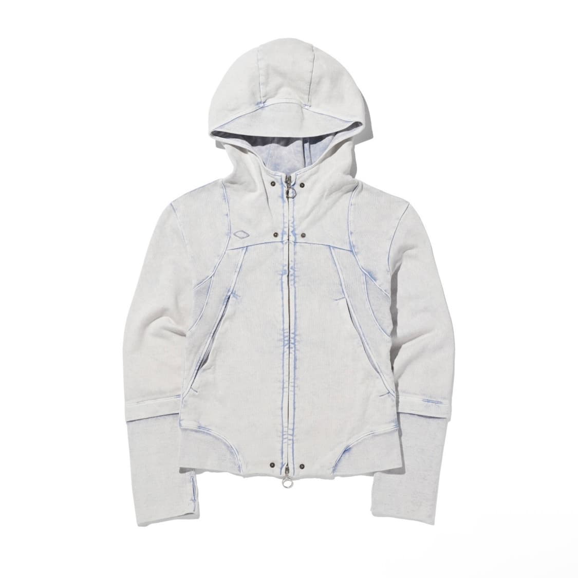 미스치프 RHOMBUS PUNCHING HOODIE ZIPUP 후드집업 상품이미지1