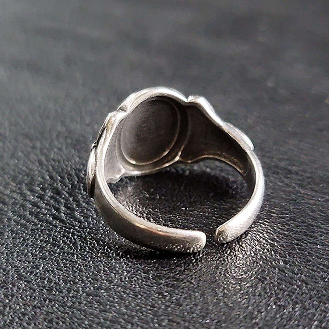 Sylfara 백동 남자 엔틱 빈티지 명품 꽃 제비 새 반지 상품이미지4